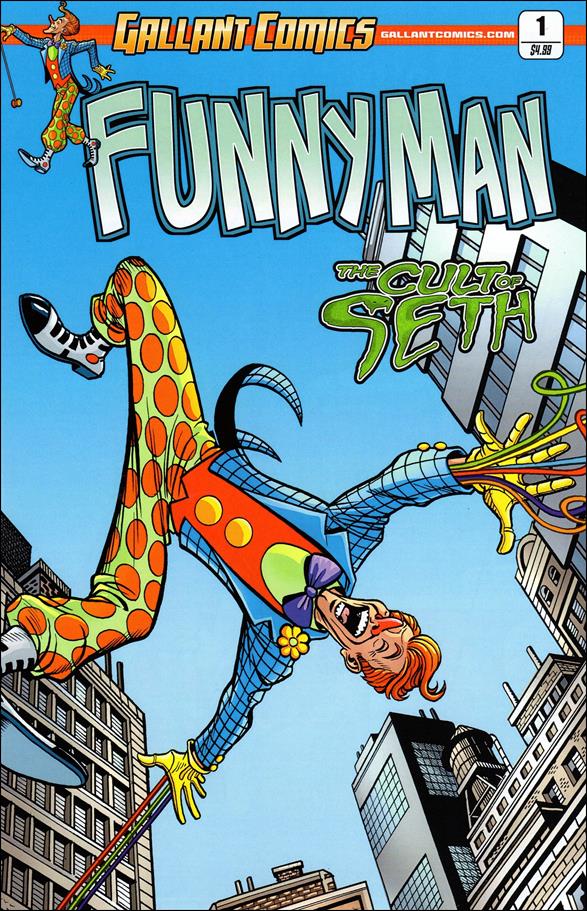 Funnyman: The Cult of Seth issue 1 Steven Butler Cover