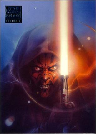 Star Wars Galaxy: Series 4 (Base Set) card 80 The Fury of Maul