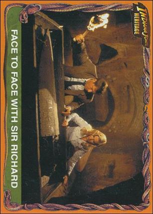Indiana Jones Heritage (Base Set) card 62 Face to Face with Sir Richard