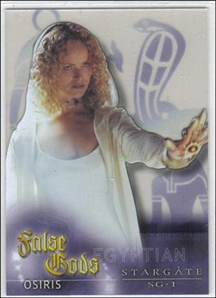 Stargate SG-1: Season 5 (False Gods Subset) card F10 Osiris