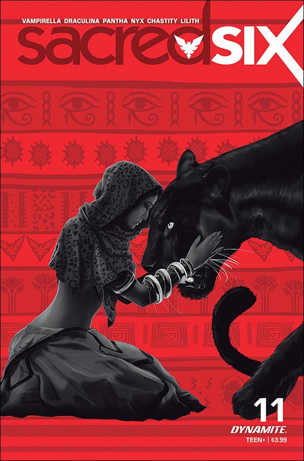 Sacred Six issue 11-D Daniel Maine Cover