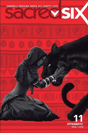 Sacred Six issue 11-D Daniel Maine Cover
