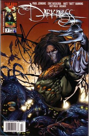 Darkness (2002) issue 7-D "e.Bas" Cover (Signed by E. Basaldua) JayCo COA