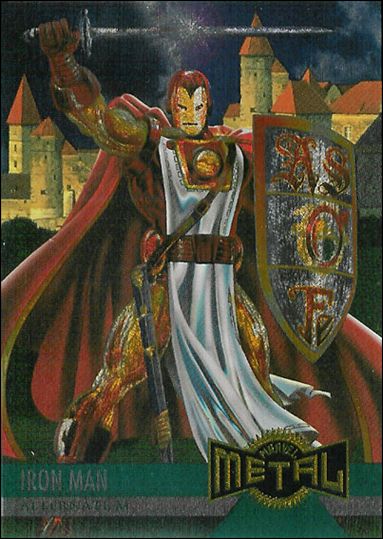 Marvel Metal (Base Set) card 130 Iron Man