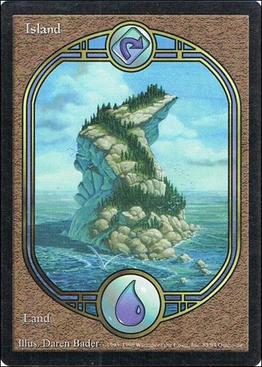 Magic the Gathering: Unglued (Base Set) card 85 Island