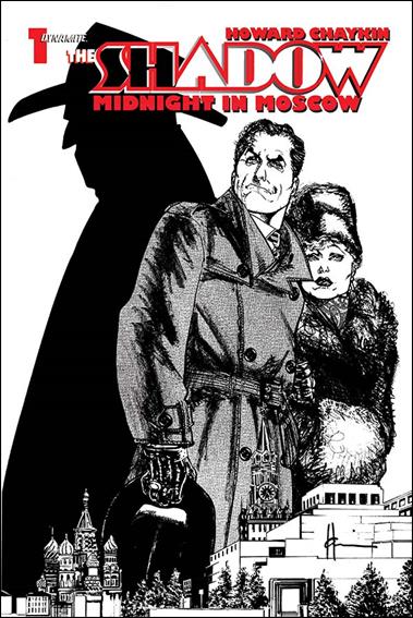 Shadow: Midnight in Moscow issue 1-C Black & White Cover