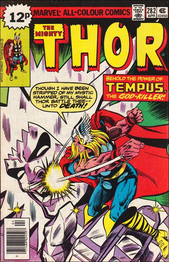 Thor (1966) issue 282-B UK Price Cover