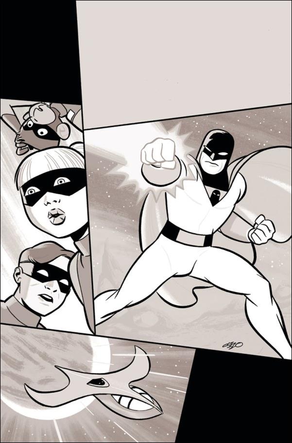 Space Ghost (2024) issue 1-P Michael Cho 1:30 Black & White Virgin Cover