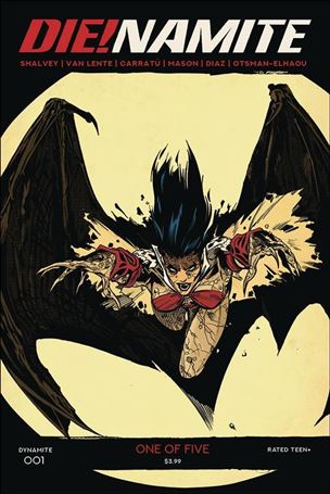 Die!namite issue 1-E Stephen Mooney Cover