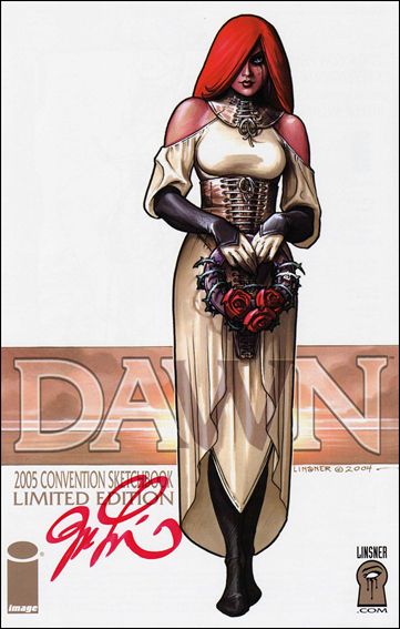 Dawn: Convention Sketchbook issue 2005-B Limited Edition (Signed by Linsner)