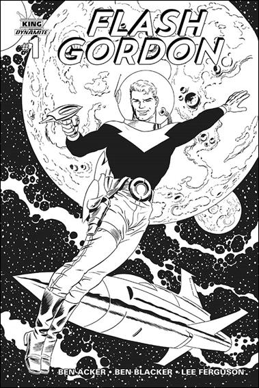 King: Flash Gordon issue 1-B Darwyn Cooke 1:10 Black & White Cover