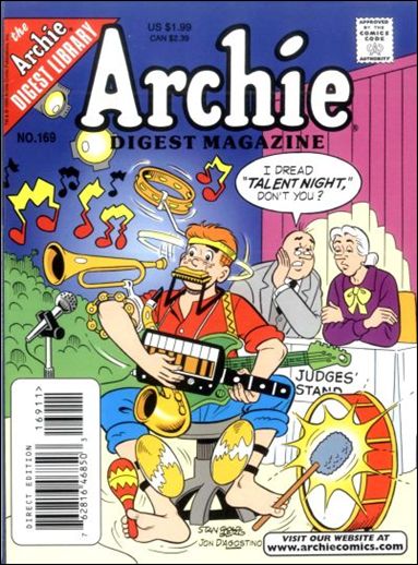 Archie Comics Digest Magazine issue 169-Z-INVALID