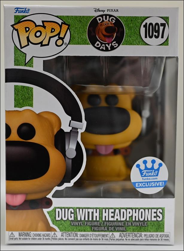 POP! Disney figure 1097 Dug with headphones