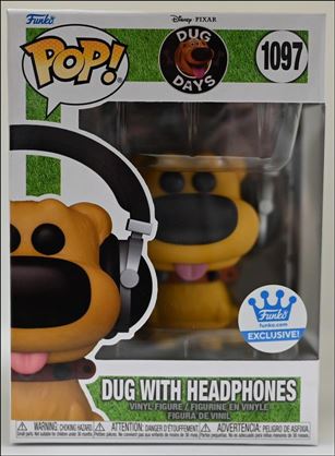 POP! Disney figure 1097 Dug with headphones