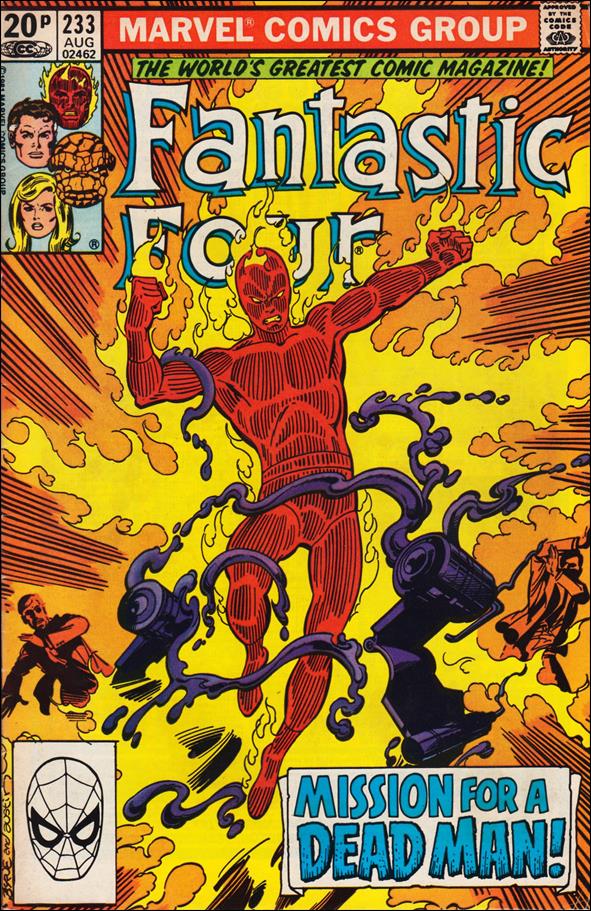 Fantastic Four (1961) issue 233-B UK Price Cover