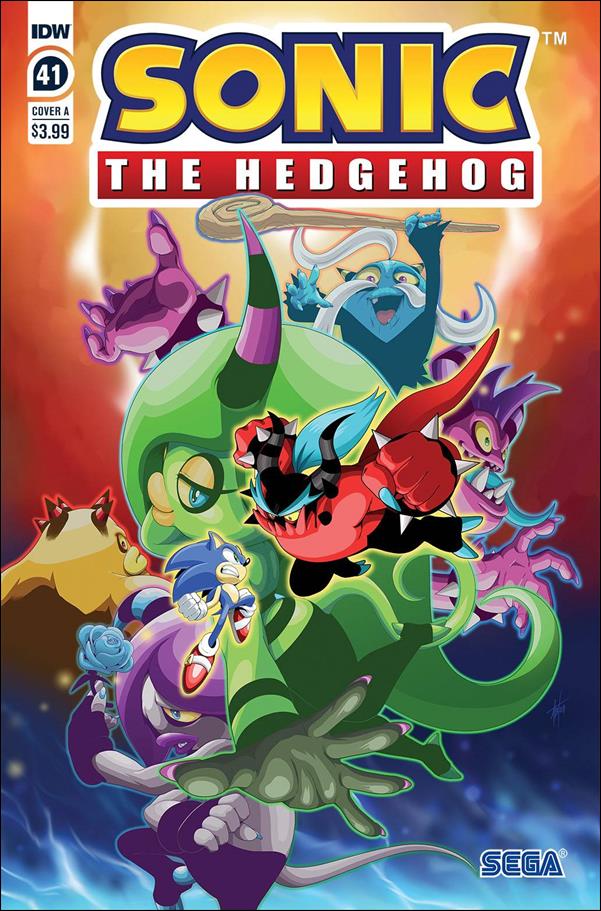 Sonic the Hedgehog (2018) issue 41 Adam Bryce Thomas Cover