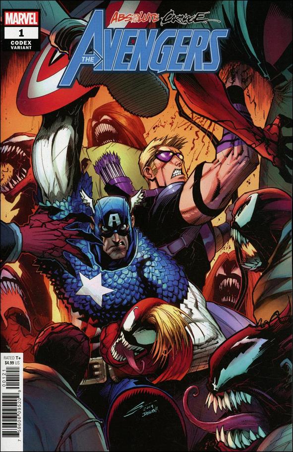 Absolute Carnage: Avengers issue 1-B Gerardo Sandoval 1:25 Codex Cover