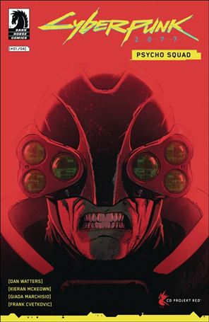 Cyberpunk 2077: Psycho Squad issue 1-B Miguel Valderrama Cover