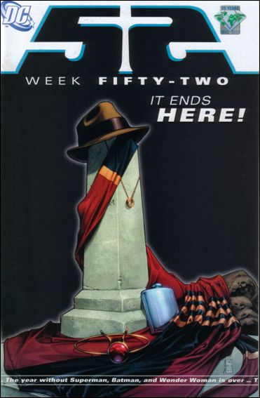 52 issue 52-B Diamond 25th Anniversary Wraparound Cover