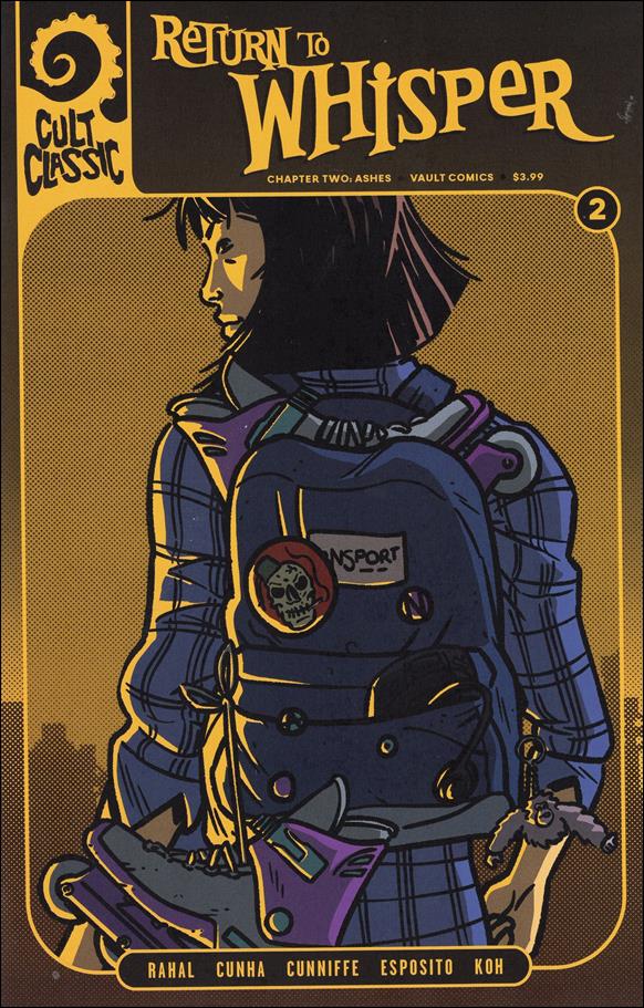 Cult Classic: Return to Whisper issue 2-B Felipe Cunha Cover
