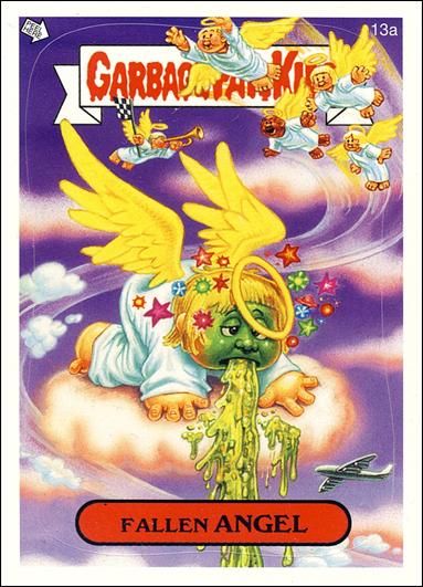 Garbage Pail Kids All-New Series 4 (Base Set) card 13a Fallen Angel