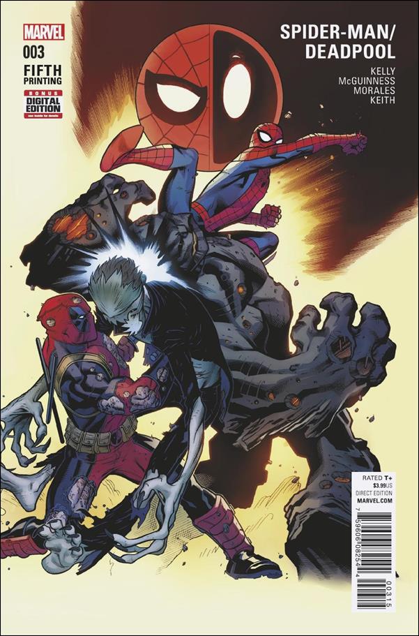 Spider-Man/Deadpool issue 3-G Ed McGuinness Cover (5th Printing)