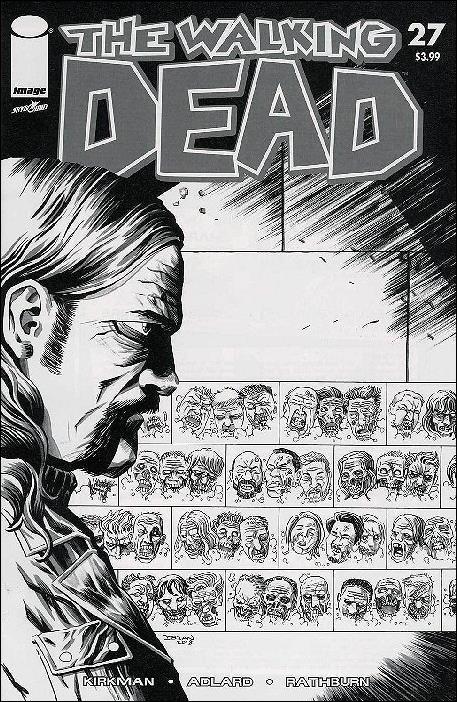 Walking Dead (2003) issue 27-E Declan Shalvey 15th Anniversary B/W Cover