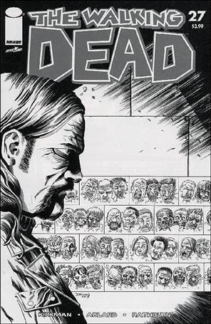Walking Dead (2003) issue 27-E Declan Shalvey 15th Anniversary B/W Cover