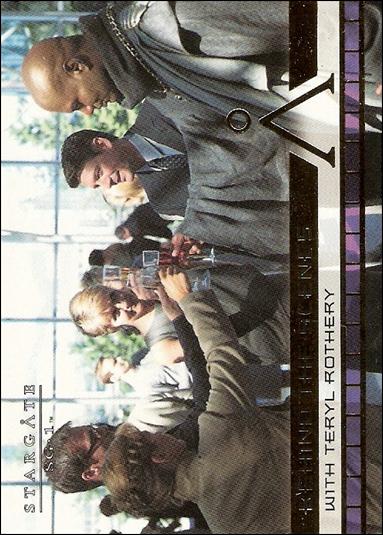 Stargate SG-1: Season 7 (Behind-the-Scenes w/ Teryl Rothery Subset) card B16 2010 