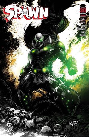Spawn issue 332-B Francesco Mattina Cover