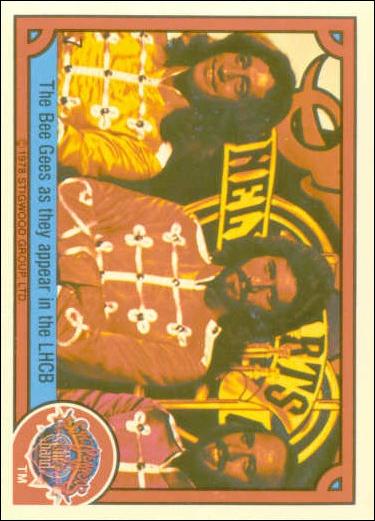 Sgt. Pepper's Lonely Hearts Club Band (Base Set) card 7 The Bee Gees as they appear in the LHCB