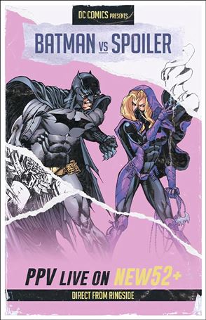 Batman vs Robin issue 3-H Batman Vs Spoiler Cover