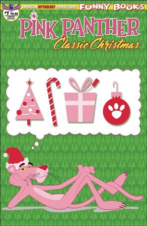 Pink Panther Classic Christmas issue 1-B Retro Animation Cover