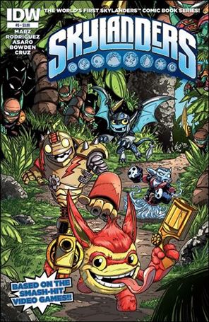 Skylanders issue 5 Fico Ossio Cover