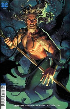 Aquaman (2016) issue 48-B Joshua Middleton Cover