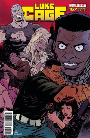 Luke Cage issue 167-B Sanford Greene Connecting Cover