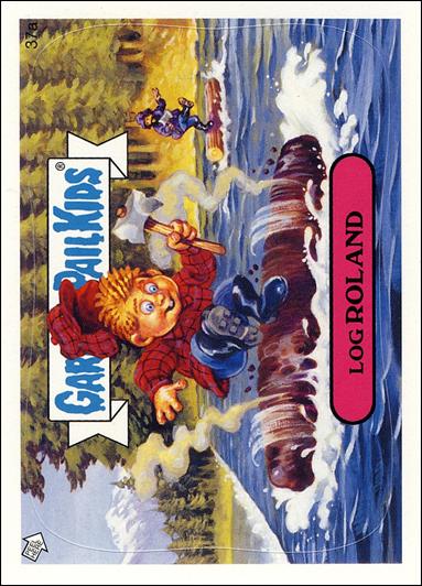 Garbage Pail Kids All-New Series 4 (Base Set) card 37a Log Roland