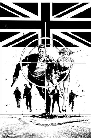 James Bond: Himeros issue 1-D Butch Guice 1:7 Black & White Virgin Cover