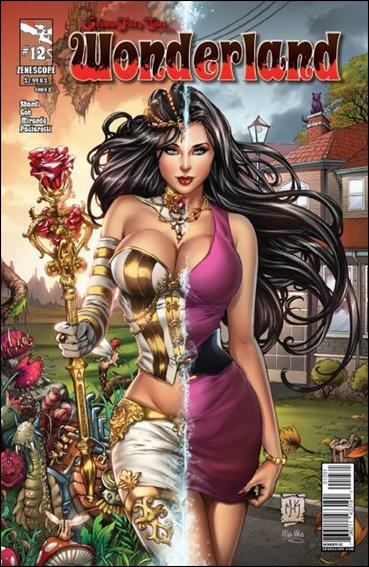 Grimm Fairy Tales Presents Wonderland issue 12-C Mike Krome "Brunette" Cover