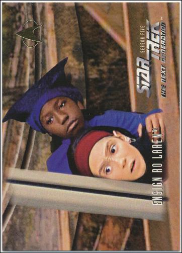 Star Trek: The Next Generation - The Episode Collection Season Five (Base Set) card 527 Ensign Ro Laren