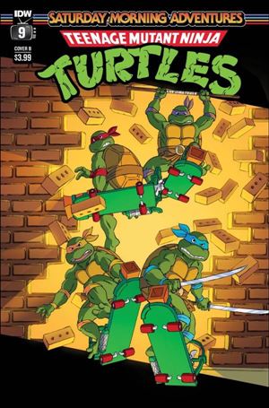 Teenage Mutant Ninja Turtles: Saturday Morning Adventures Continued issue 9-B Dan Schoening Cover