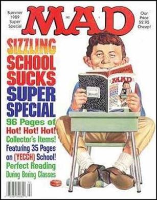 MAD Super Special issue 67 Sizzling School Sucks Super Special