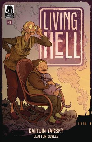 Living Hell issue 2 Caitlin Yarsky Cover