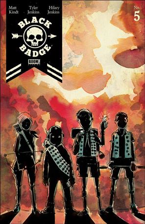 Black Badge issue 5 Matt Kindt Cover