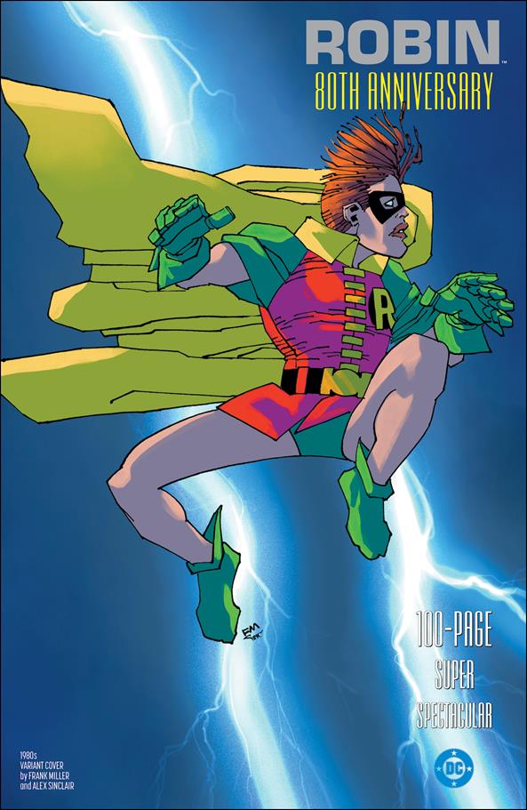 Robin 80th Anniversary 100-Page Super Spectacular issue nn-F Frank MIller 1980s Cover