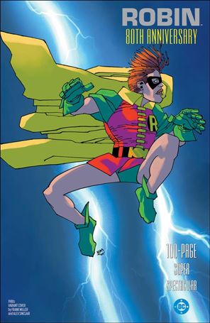 Robin 80th Anniversary 100-Page Super Spectacular issue nn-F Frank MIller 1980s Cover