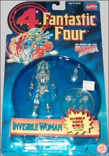 Fantastic Four  figure 11 Invisible Woman (Invisible Force Shield) [Clear]