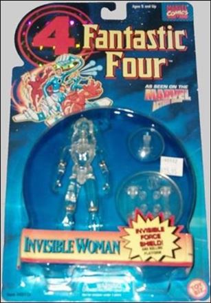 Fantastic Four  figure 11 Invisible Woman (Invisible Force Shield) [Clear]