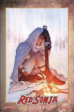 Red Sonja (2023) issue 16-F Jenny Frison Modern Icon 1:10 Cardstock Cover