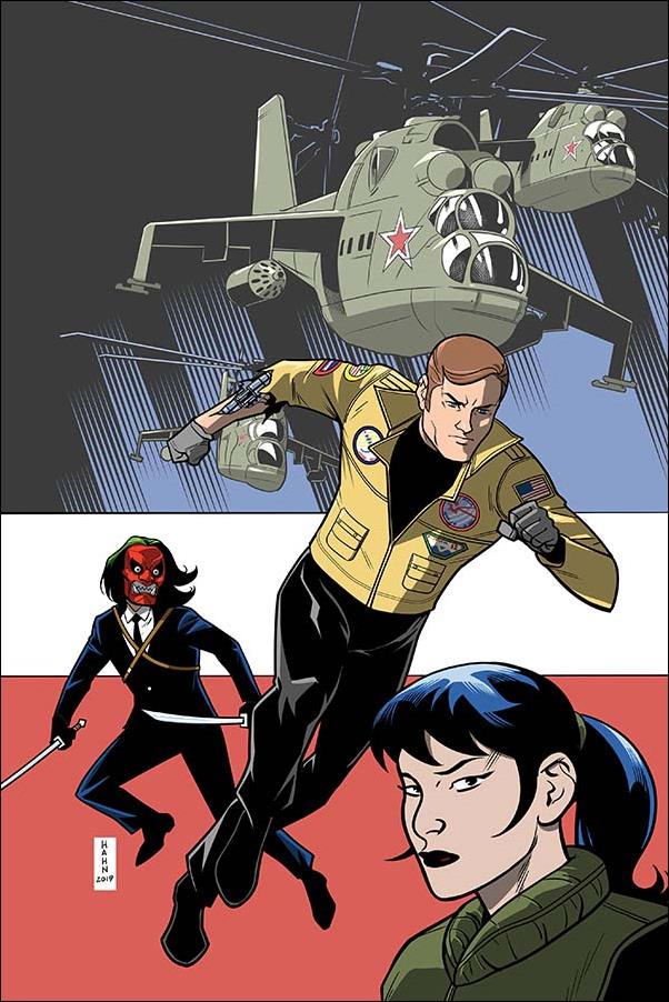 Six Million Dollar Man (2019) issue 5-D David Hahn 1:10 Virgin Cover